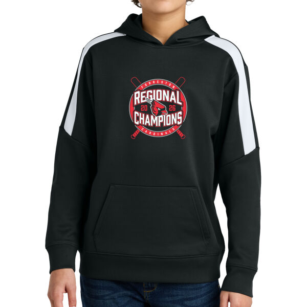 Forreston Baseball Regional Champs 2026 - Youth Sport Wick ® Fleece United Pullover Hoodie Thumbnail
