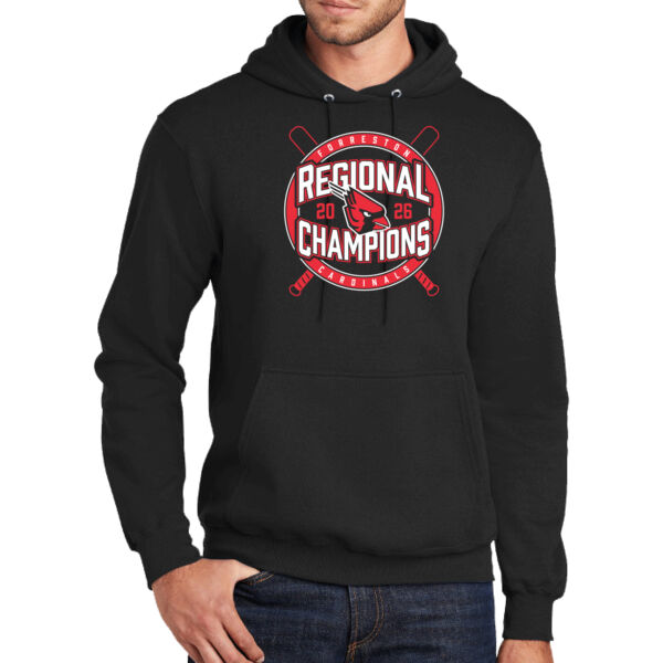 Forreston Baseball Regional Champs 2026 - Tall Core Fleece Pullover Hooded Sweatshirt Thumbnail