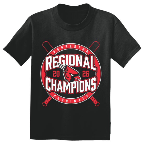 Forreston Baseball Regional Champs 2026 - Youth PosiCharge ® Competitor Tee Thumbnail
